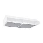 Broan-NuTone 30-Inch White Under Cabinet Range Hood- Trusted Quiet Power with 350 CFM, 1.5 Sones for Effective Everyday Kitchen Ventilation