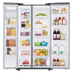 Samsung 28 cu. ft. Smart Side-by-Side Refrigerator with Large Capacity, Stainless Steel, RS28A500ASR/AA