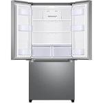 Samsung 17.5 cu. ft. Smart Counter Depth 3-Door French Door Refrigerator, Stainless Steel, RF18A5101SR/AA