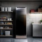 Frigidaire EFRF694, 6.5 cu ft, Upright Freezer, Platinum Series, Stainless steel