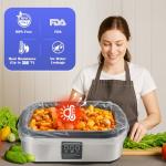 Electric Roaster Liners 34 x 18 Inch Roaster Liners Disposable Fits 16, 18, 22 Quarts Roaster for Electric Roaster for Immediate Cleanup (10 Counts)