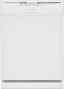Frigidaire 24 in. White Front Control Smart Built-in Tall Tub Dishwasher