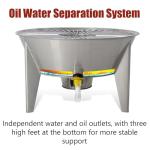 TECHTONGDA Stainless Steel Duck Oven Commercial Charcoal Roast Duck Oven, 23.6x23.6x53in Chicken Duck Roaster Cooker with 15 Hooks 20 Tail Pins