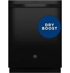 GE 24 in. Built-in Tall Tub Top Control Black Dishwasher w/Sanitize, Dry Boost, 52 dBA GDT550PGRBB