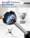 LINKChef 7-in-1 Immersion Blender, 800W Hand Blender with 20 Speeds and Turbo, Scratch-Resistant Guard, 2 Titanium Blades, Whisk, Milk Frother, Food Chopper, Beaker for Soup, Smoothies, Baby Food