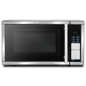 Countertop Microwave Ovens 0.7 Cu. Ft. 700 Watts Microwave Oven With LED Lighting,Turntable and Child Lock,Compact Microwave Perfect for Apartments and Dorms,Easy Clean Interior, Black