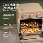 Our Place Wonder Oven | 6-in-1 Air Fryer & Toaster Oven with Steam Infusion | Compact, Countertop Friendly, Fast Preheat, Multifunctional | Air Fry, Toast, Roast, Bake, Reheat & Broil | Blue Salt