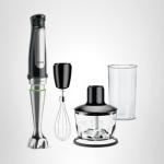 Braun MultiQuick 7 3-in-1 Immersion Hand Blender with Variable Speed and Patented Technology - Includes 2-cup Chopper, Whisk + Beaker for Fast Blending, Stainless Steel, MQ7035X