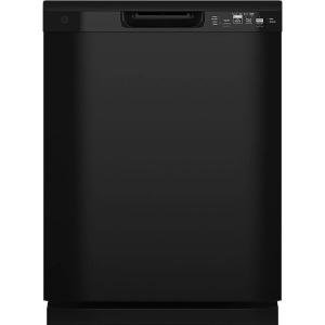 GE 24 in. Built-In Tall Tub Front Control Dishwasher with Sanitize, Dry Boost, 55 dBA – Black