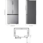LG LF21G6200S 21 Cu. Ft. Stainless Counter-Depth 3-Door French Door Refrigerator