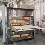 Commercial Baking Convection Oven with Steam Function: Electric Large Capacity Rotary Rack/Deck | Energy Efficient Fast Cooking & Better Browning for Pastry