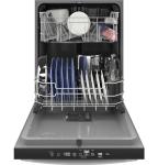 GE 24 in. Built-in Tall Tub Top Control White Dishwasher w/Sanitize, Dry Boost, 52 dBA