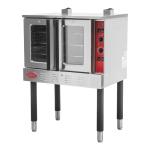 Kratos Deep Depth Commercial Convection Oven, Single Deck Gas Oven for Restaurants, Baker's Depth, 45,000 BTU, Liquid Propane