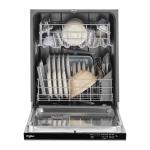Whirlpool WDP540HAMZ 24 Inch Fully Integrated Dishwasher with 12 Place Settings, 55 dBA, 5 Wash Cycles