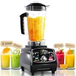 WantJoin Professional Blender, 68oz Commercial Blender for kitchen Max 1800W High Power Home and Commercial with Timer, Smoothie Maker 2200ml for Crushing Ice, Frozen Dessert, Soup,fish