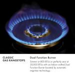 ZLINE 36 in. Legacy Gas Rangetop with 6 Burners and Porcelain Cooktop in Stainless Steel (RT36)