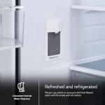 LG LRFLC2716S 27 Cu. Ft. Stainless Counter-Depth 3-Door French Door Smart Refrigerator