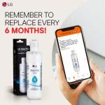 LG LRFLC2716S 27 Cu. Ft. Stainless Counter-Depth 3-Door French Door Smart Refrigerator