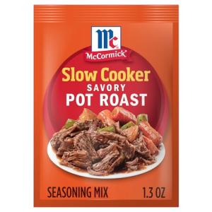 McCormick Slow Cooker Savory Pot Roast Seasoning Mix, 1.3 oz