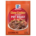 McCormick Slow Cooker Savory Pot Roast Seasoning Mix, 1.3 oz