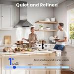 36" Stainless Steel Wall Mount Range Hood