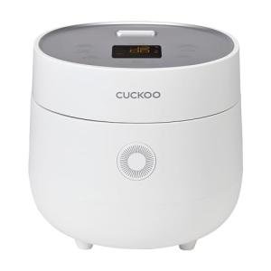 CUCKOO Rice Cooker 3 Cup Uncooked / 6 Cup Cooked, Modern Fuzzy Logic Rice Cooker Small with Delay Timer & Keep Warm Setting, Versatile Food Steamer for Cooking, Non-Stick Inner Pot, White (CR-0375FW)