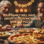 NutriChef Electric Pizza Oven | 1200W Countertop Pizza Maker with Temperature Control & Thermometer | Viewing Window for Precise Cooking | Heats up to 800˚F | Easy to Clean Non-Stick Coating | White