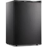 Kismile Upright Freezer,3.0 Cu.ft Mini Freezer with Reversible Single Door,Removable Shelves,Small Freezer with Adjustable Thermostat for Home/Dorms/Apartment/Office (Black)