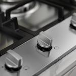 Gas Cooktop 30 inch with 5 Sealed Burners, Stainless Steel Built-in Stove Top, NG/LPG Convertible, Dishwasher Safe Cast Iron Grates, 38K BTU