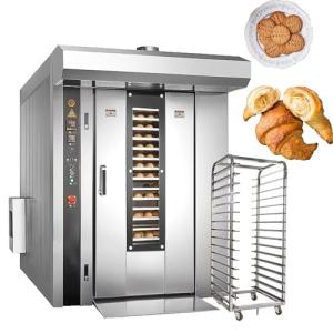 Gas Commercial Convection Oven 32 Tray, Multi-Rack, Rotating Hot Air, Even Heat Distribution, for Pizza, Pastries, Bakery, Restaurant, and Catering Business Use