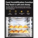 Gas Commercial Convection Oven 32 Tray, Multi-Rack, Rotating Hot Air, Even Heat Distribution, for Pizza, Pastries, Bakery, Restaurant, and Catering Business Use