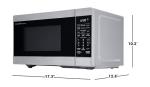 SHARP SMC0761KS Oven Countertop Microwave, 0.7 CuFt, Stainless Steel