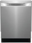 Frigidaire 24 in. Top Control Built-in Tall Tub Dishwasher in Stainless Steel with 5-Cycles 49dBA and Hybrid Tub FDHP4336AS