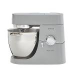 Kenwood Chef Titanium Kitchen Machine, Stainless Steel - 7 qt - Kitchen Mixer - 800W Motor & Electronic Variable Speed Control - Includes Dishwasher-Safe Work Bowl & Three Mixing Tools