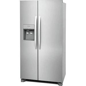 Frigidaire 36.1 in. 22.3 cu. ft. Counter Depth Side-by-Side Refrigerator in Stainless Steel