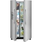 Frigidaire 36.1 in. 22.3 cu. ft. Counter Depth Side-by-Side Refrigerator in Stainless Steel
