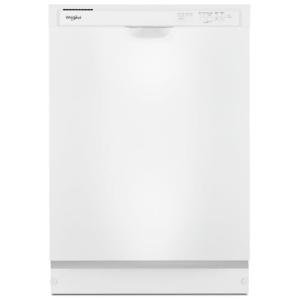 Whirlpool 24" 57dB Built-In Dishwasher - White
