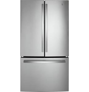 GE PROFILE 21.9 cu. ft. Counter Depth French Door Refrigerator w/Internal Dispenser in Fingerprint Resistant Stainless