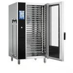 Commercial Combi Oven - Countertop Convection and Steam with Self-Cleaning for Restaurant and Bakery, Energy Efficient Digital Combi Oven with 100-Recipe Memory