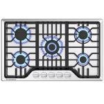 30 inch Gas Cooktop, Bulit-in Gas Stove Top with 5 Burner, NG/LPG Convertible Cooktops, 5 Burner Propane Cooktop with Thermocouple Protection, Stainless Steel