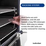 Moffat Turbofan Full Size Countertop Electric Convection Oven - Manual Control, Single Deck, 208v/50/60/1ph