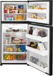 Frigidaire FFTR1835VB 30" Top Freezer Refrigerator with 18.3 cu. ft. Capacity LED Lighting Frost Free Defrost ADA Compliant in Black