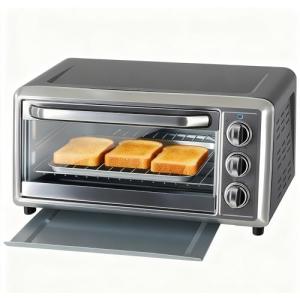 OLIXIS Toaster Ovens Countertop 19Quart, Bake, Toast, Broiler, Pizza and Warm, 1300W, 30 Min Timer, Fry Basket, Backing Pan and Rack Included, Up to 400°F