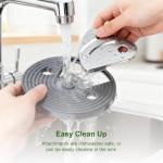 Camic Food Processor, 600W, Shredding and Slicing, French Fries Cutter, Kneading, Meat and Vegetable Chopping, Ice Crushing, 6 Presets, Easy to Operate and Clean for Home Use (Standard Version)