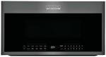 Gallery 30 in. 1.9 cu. ft. Over the Range Microwave with Sensor Cook in Black Stainless Steel