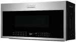 Gallery 30 in. 1.9 cu. ft. Over the Range Microwave with Sensor Cook in Black Stainless Steel