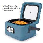 Presto 06017 8-Quart Nomad Traveling Slow Cooker, Blue