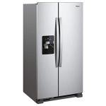 Whirlpool WRS325SDHZ 25 Cu. Ft. Stainless Side-by-Side Refrigerator