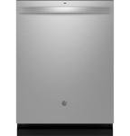 GE 24 in. Fingerprint Resistant Stainless Top Control Built-in Tall Tub Dishwasher with 3rd Rack, Bottle Jets, 45 dBA