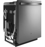 GE 24 in. Fingerprint Resistant Stainless Top Control Built-in Tall Tub Dishwasher with 3rd Rack, Bottle Jets, 45 dBA